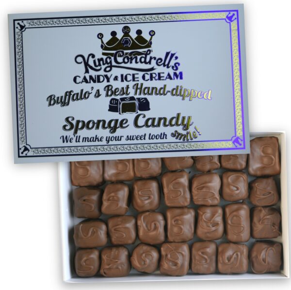 One Pound Sponge Candy Gift Box