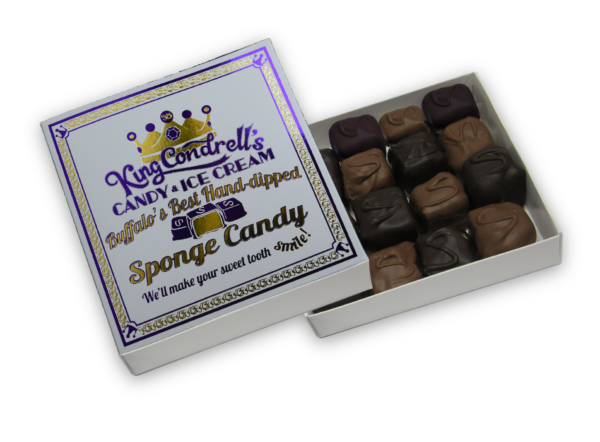 Half Pound Sponge Candy Gift Box