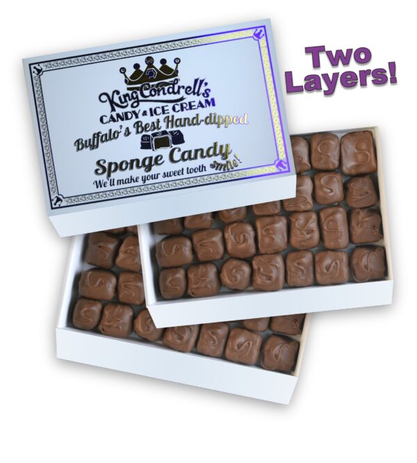 Two Pound Sponge Candy Gift Box