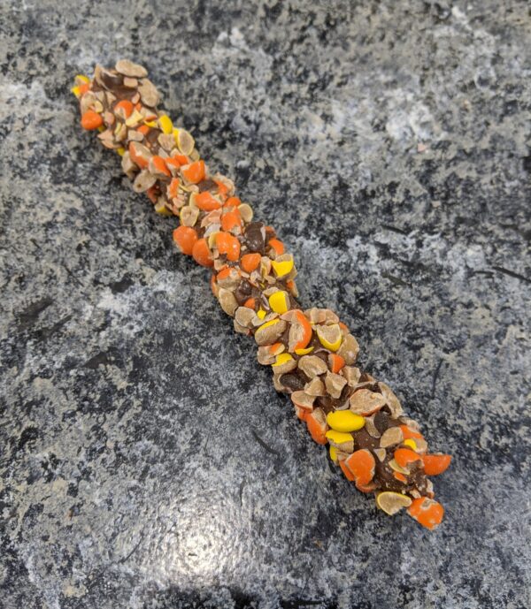 Milk Chocolate Pretzel Rod with Reese's Pieces