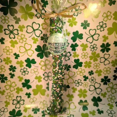 St. Patrick's Day Sprinkle Pretzel